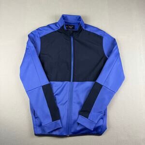 Original Penguin Blue Full Zip Track Jacket Mens M